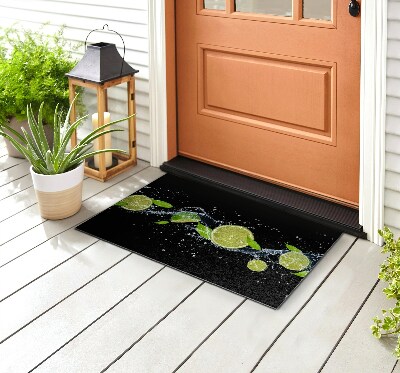 Schoonloopmat Zure limoenen