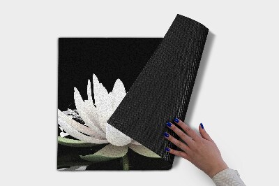 Buiten deurmat Delicate waterlelies