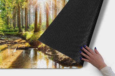 Deurmat voor buiten Boslandschap