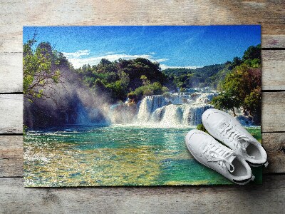 Deurmat voor buiten Tropische waterval