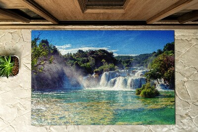 Deurmat voor buiten Tropische waterval