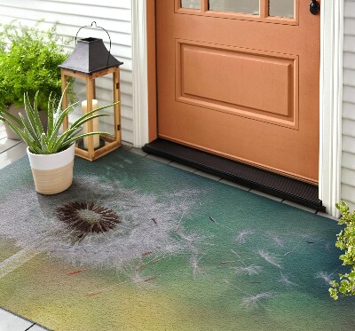 Deurmat voor buiten Paardebloem