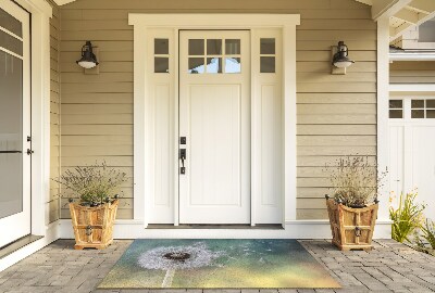 Deurmat voor buiten Paardebloem