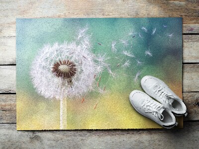 Deurmat voor buiten Paardebloem