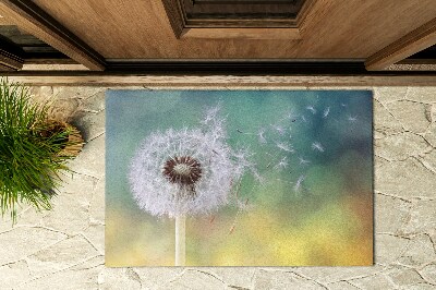 Deurmat voor buiten Paardebloem