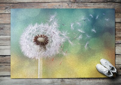 Deurmat voor buiten Paardebloem