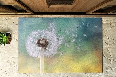 Deurmat voor buiten Paardebloem