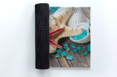 Deurmat voor buiten Zeester