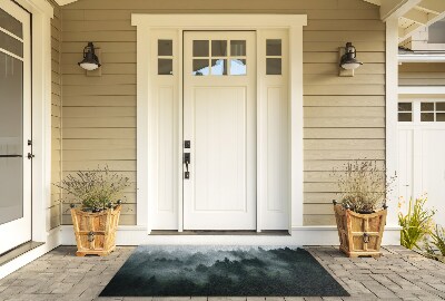 Deurmat voor buiten Bosmist