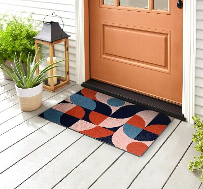 Schoonloopmat Abstract patroon