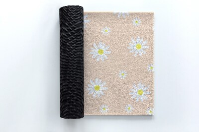 Schoonloopmat Bloemenmotief