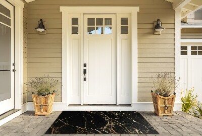 Deurmat voor buiten Marmerontwerp