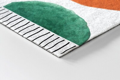 Schoonloopmat Cirkels en lijnen