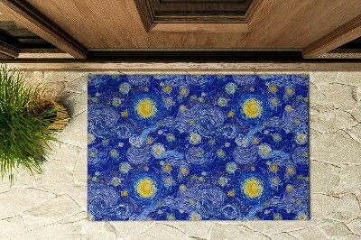 Deurmat voor buiten Abstractie van de hemel