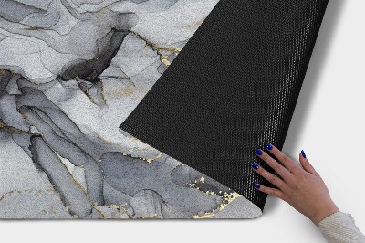 Buiten deurmat Marmergrijs