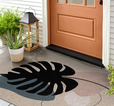 Deurmat voor buiten Monstera