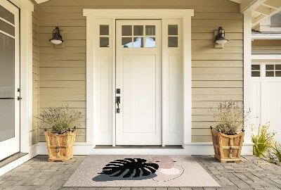 Deurmat voor buiten Monstera