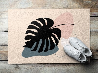 Deurmat voor buiten Monstera