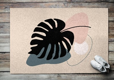 Deurmat voor buiten Monstera