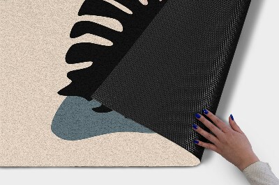 Deurmat voor buiten Monstera