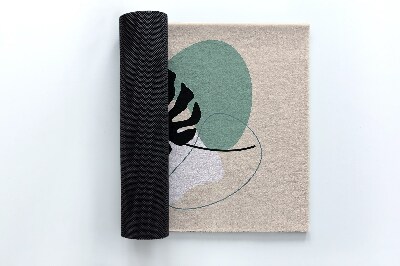 Buiten deurmat Varenblad