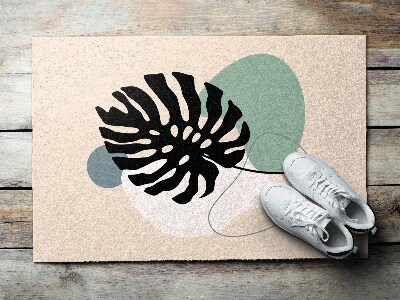 Buiten deurmat Varenblad