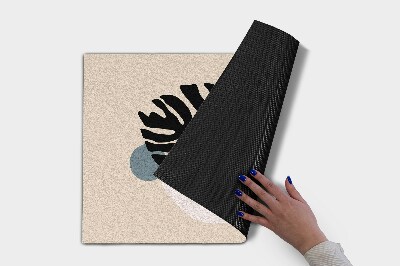 Buiten deurmat Varenblad