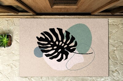 Buiten deurmat Varenblad