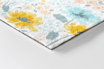 Buiten deurmat Bloemenmotief