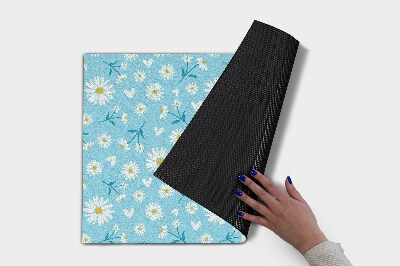 Schoonloopmat Bloemenmotief