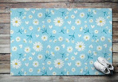 Schoonloopmat Bloemenmotief