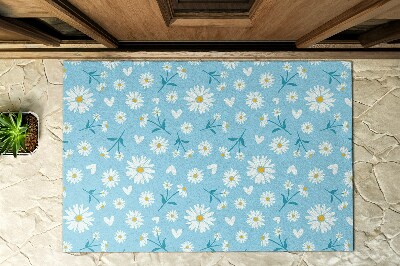 Schoonloopmat Bloemenmotief