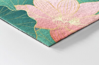 Deurmat voor buiten Bloemen en vogels