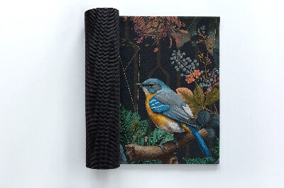 Buiten deurmat Bloemenvogel