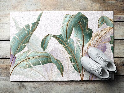 Deurmat voor buiten Gebladerte