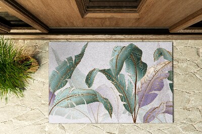 Deurmat voor buiten Gebladerte