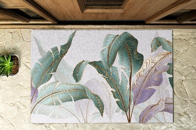 Deurmat voor buiten Gebladerte