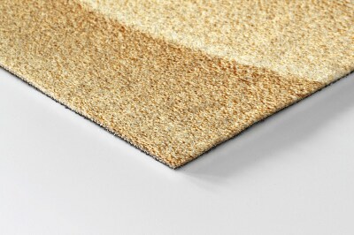 Schoonloopmat Een schelp op het strand