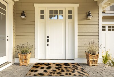 Buiten deurmat Cheeta-vlekken