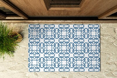 Buiten deurmat Floristische abstractie