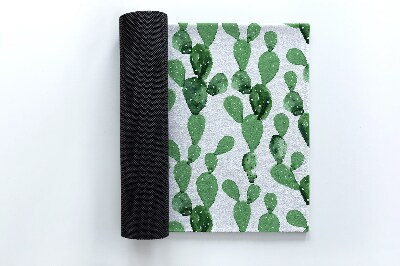 Buiten deurmat Aquarel Cactussen