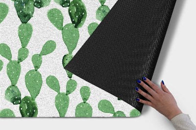 Buiten deurmat Aquarel Cactussen