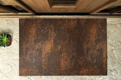 Schoonloopmat Roestige abstractie