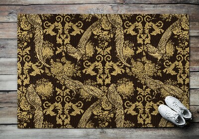 Schoonloopmat Abstracte vogels