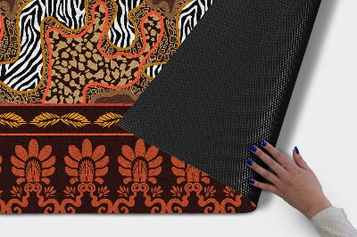 Deurmat voor buiten Afrikaanse fauna