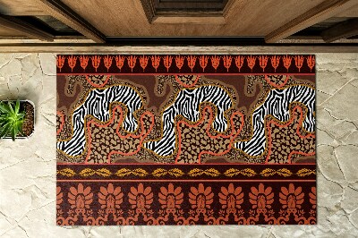 Deurmat voor buiten Afrikaanse fauna