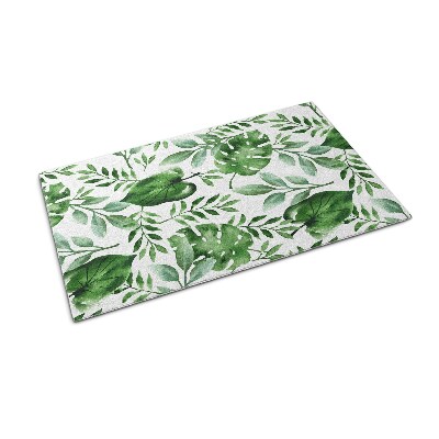 Deurmat voor buiten Monstera-bladeren