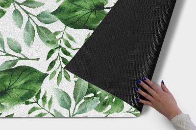 Deurmat voor buiten Monstera-bladeren