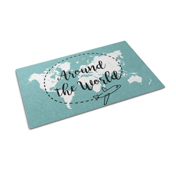 Deurmat voor buiten Rond de wereld