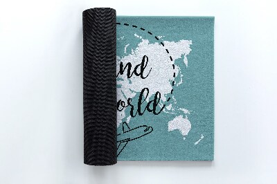 Deurmat voor buiten Rond de wereld